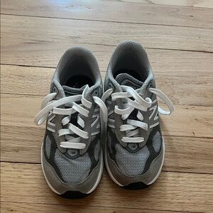 New Balance 990 Kids' Gray and White Sneakers